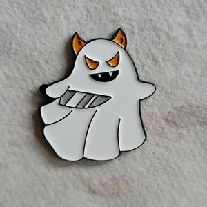 Devil Knife Ghost Halloween Enamel Pin